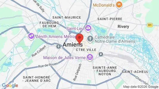Varastot Vuokrattavana i Amiens - Kuva Google Street Viewstä