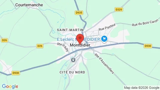 Lager til leie i Montdidier – Bilde fra Google Street View