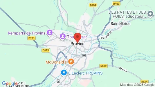 Lokaler til leje i Provins - Foto fra Google Street View