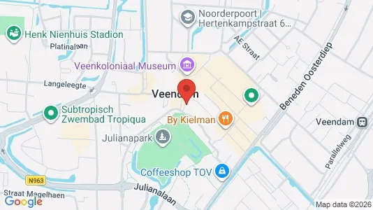 Kontorer til leie i Veendam – Bilde fra Google Street View