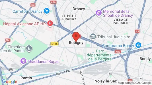 Büros zur Miete i Bobigny – Foto von Google Street View