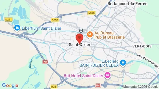 Lager til leie i Saint-Dizier – Bilde fra Google Street View