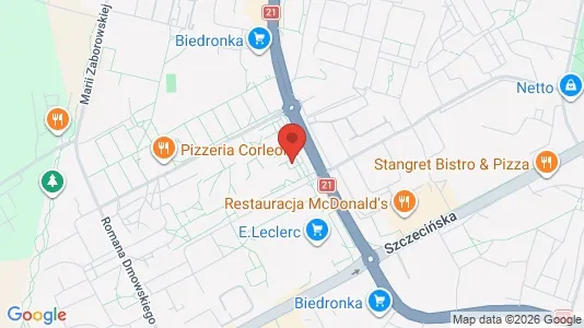 Toimistotilat Vuokrattavana i Słupsk - Kuva Google Street Viewstä