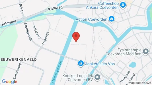 Erhvervsgrunde til leje i Coevorden - Foto fra Google Street View