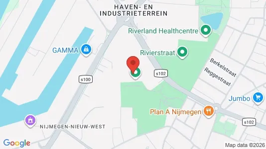 Office spaces for rent i Nijmegen - kort over placeringen