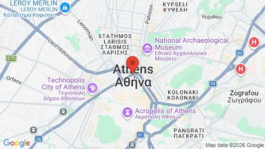 Ladenlokale zur Miete i Athen Syntagma – Foto von Google Street View