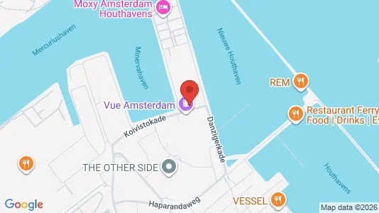 Commercial properties for rent i Amsterdam Centrum - kort over placeringen