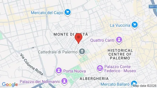 Lokaler til leie i Palermo – Bilde fra Google Street View
