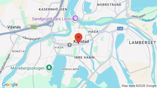 Ravintolat Vuokrattavana i Karlstad - Kuva Google Street Viewstä
