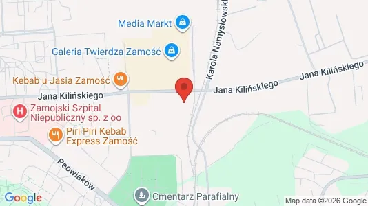 Lokaler til leje i Zamojski - Foto fra Google Street View