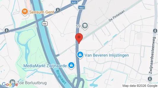 Büros zur Miete i Stad Gent – Foto von Google Street View
