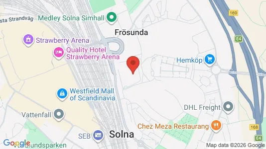 Büros zur Miete i Solna – Foto von Google Street View