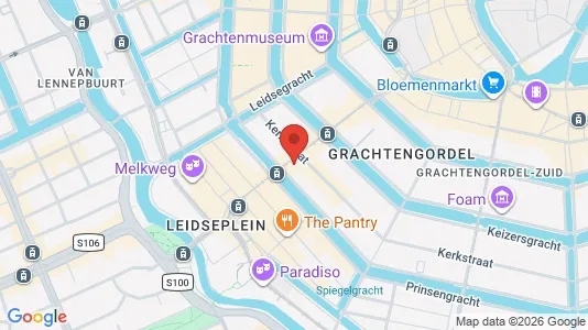 Commercial properties for rent i Amsterdam Centrum - kort over placeringen