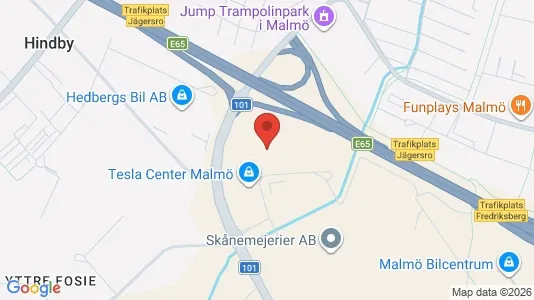 Office spaces for rent i Fosie - kort over placeringen