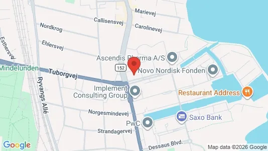 Coworking-tilat Vuokrattavana i Hellerup - Kuva Google Street Viewstä