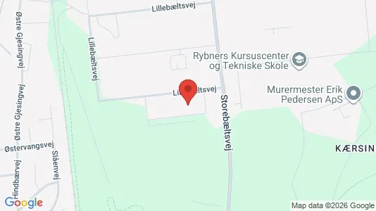 Varastot Vuokrattavana i Esbjerg N - Kuva Google Street Viewstä