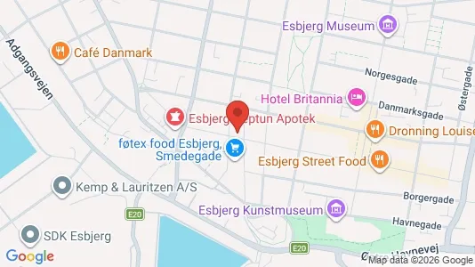 Büros zur Miete i Esbjerg – Foto von Google Street View