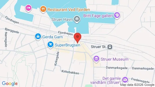 Toimistotilat Vuokrattavana i Struer - Kuva Google Street Viewstä