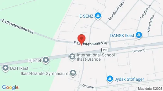 Lagerlokaler för uthyrning i Ikast – Foto från Google Street View