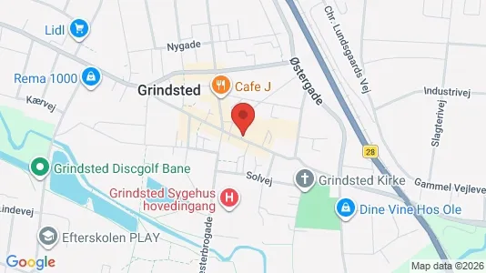 Lokaler til salg i Grindsted - Foto fra Google Street View