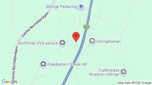 Varastot Vuokrattavana i Vallentuna - Kuva Google Street Viewstä