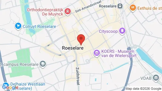 Lokaler til leie i Roeselare – Bilde fra Google Street View