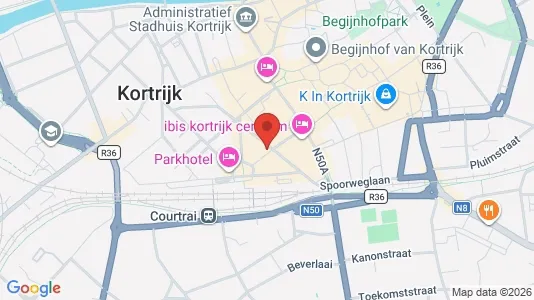 Lokaler til leie i Kortrijk – Bilde fra Google Street View