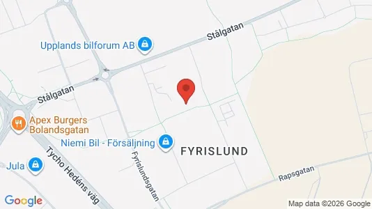 Kontorlokaler til leje i Uppsala - Foto fra Google Street View