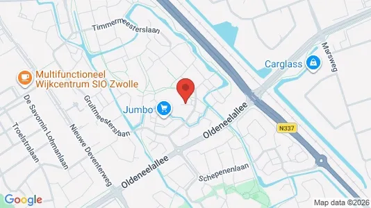 Gewerbeflächen zur Miete i Zwolle – Foto von Google Street View