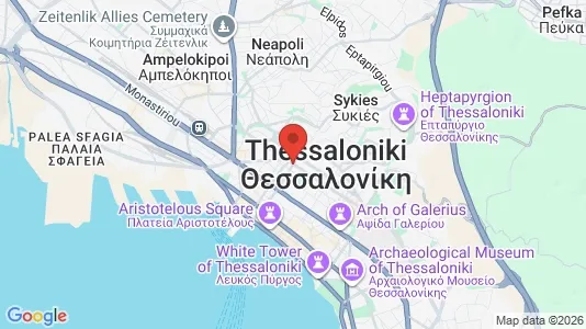 Winkels te huur i Thessaloniki - Foto uit Google Street View