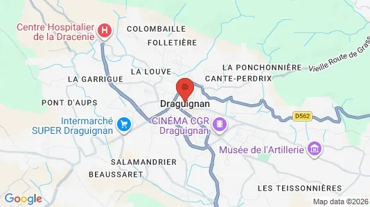 Kantorruimte te huur i Draguignan - Foto uit Google Street View