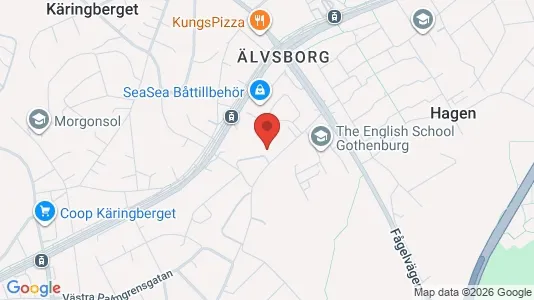Kontorlokaler til leje i Gøteborg V - Foto fra Google Street View