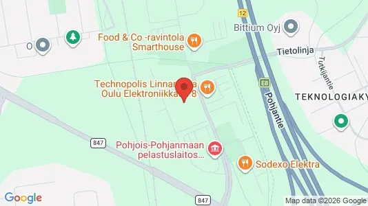 Kantorruimte te huur i Oulu - Foto uit Google Street View
