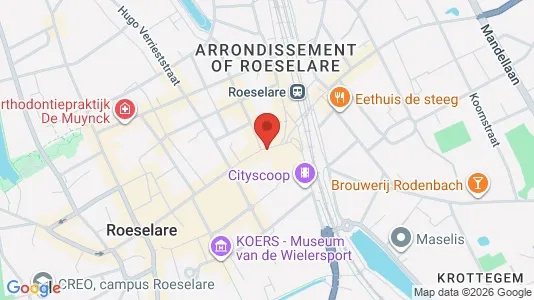Lokaler til leie i Roeselare – Bilde fra Google Street View