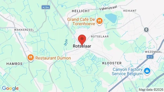 Kantorruimte te huur i Rotselaar - Foto uit Google Street View