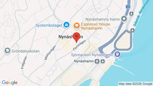 Gewerbeflächen zur Miete i Nynäshamn – Foto von Google Street View