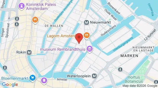 Kontorlokaler til leje i Amsterdam Centrum - Foto fra Google Street View