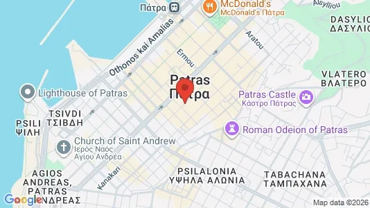 Kontorer til leie i Patras – Bilde fra Google Street View