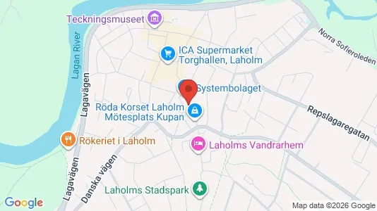 Büros zur Miete i Laholm – Foto von Google Street View
