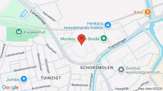 Kontorlokaler til leje i Breda - Foto fra Google Street View