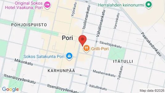 Lokaler til leje i Pori - Foto fra Google Street View