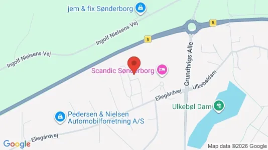Kontorlokaler til leje i Sønderborg - Foto fra Google Street View
