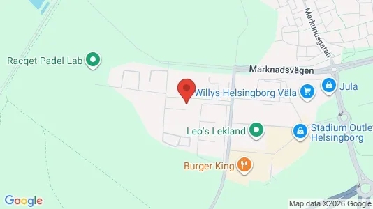 Kontorlokaler til leje i Helsingborg - Foto fra Google Street View