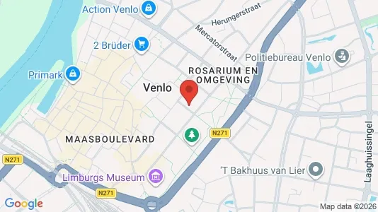Lokaler til leje i Venlo - Foto fra Google Street View