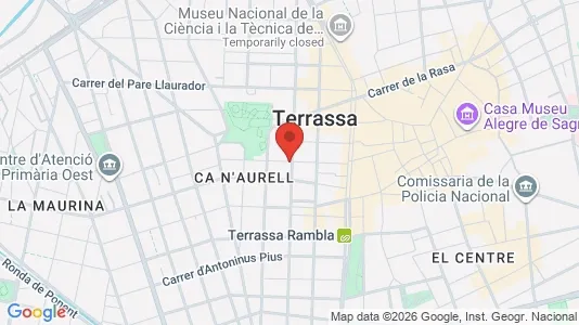 Kontorer til leie i Terrassa – Bilde fra Google Street View