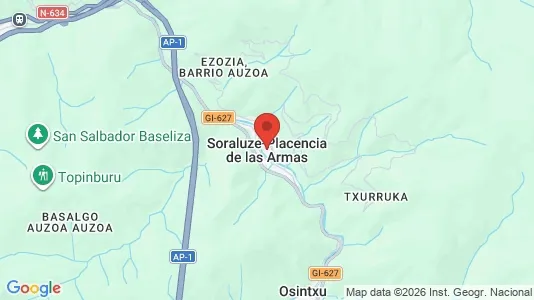 Lokaler til salgs i Soraluze-Placencia de las Armas – Bilde fra Google Street View