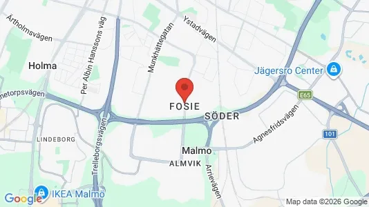 Kaupat Vuokrattavana i Fosie - Kuva Google Street Viewstä