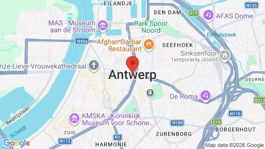 Kaupat Vuokrattavana i Stad Antwerp - Kuva Google Street Viewstä