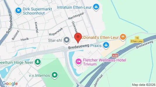 Lokaler til leje i Etten-Leur - Foto fra Google Street View