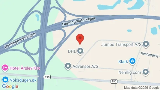 Varastot Vuokrattavana i Brabrand - Kuva Google Street Viewstä